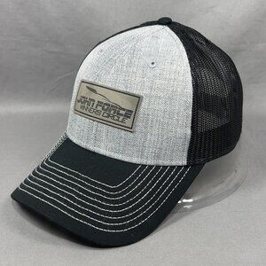 John Force NHRA Snapback Hat Cap Trucker Drag Racing Motorsports Funny Car Mens